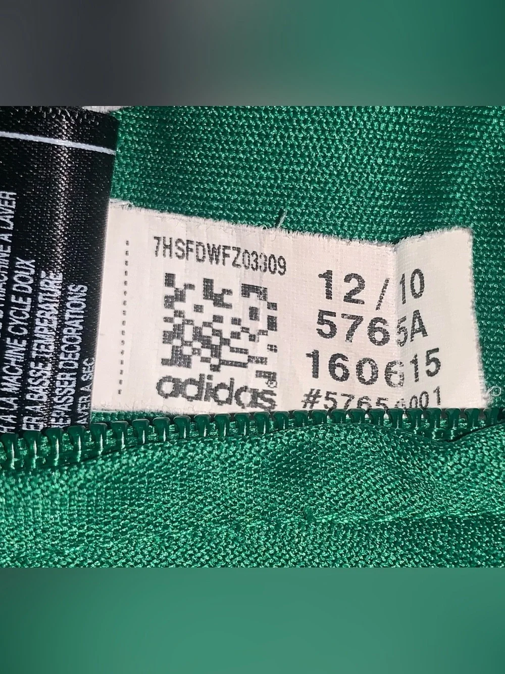 Vintage 2010 adidas XL Limited Edition Celtics Green and Black Track Jacket